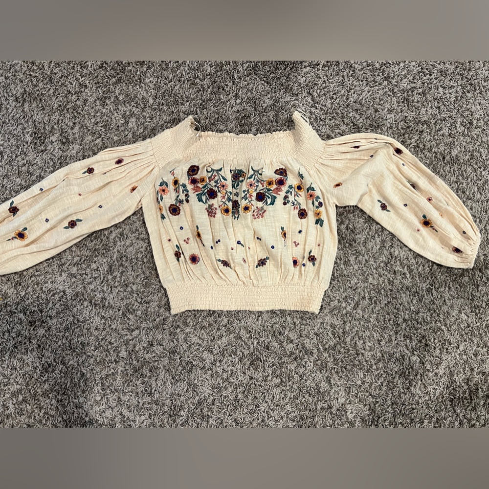 Free people off the shoulder top